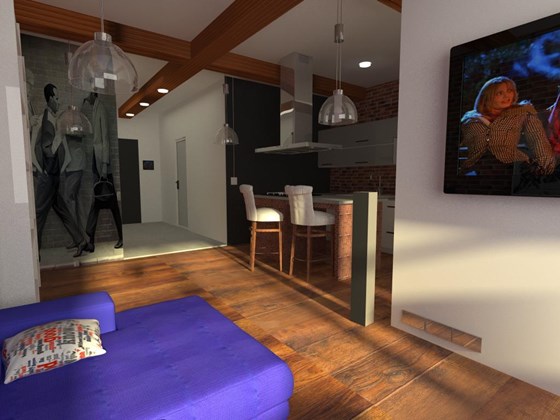 интерьеры: Мои работы