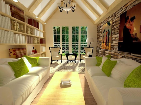 интерьеры: Мои работы