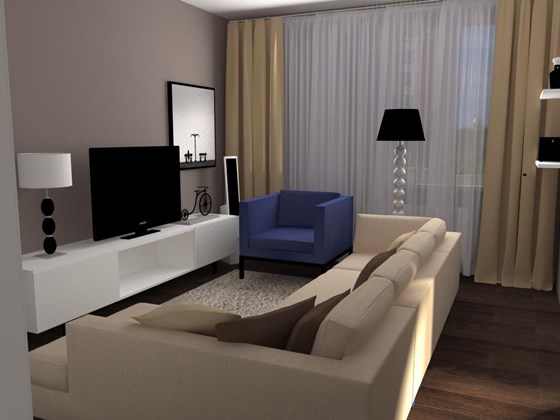 интерьеры: Мои работы