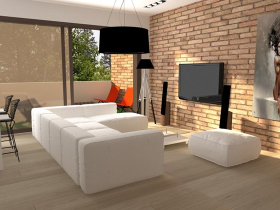 интерьеры: Мои работы